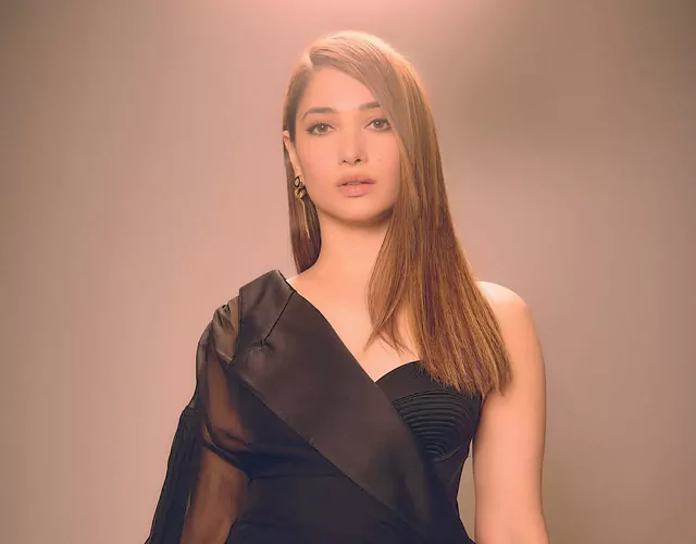 Tamanna Black Dress Stills